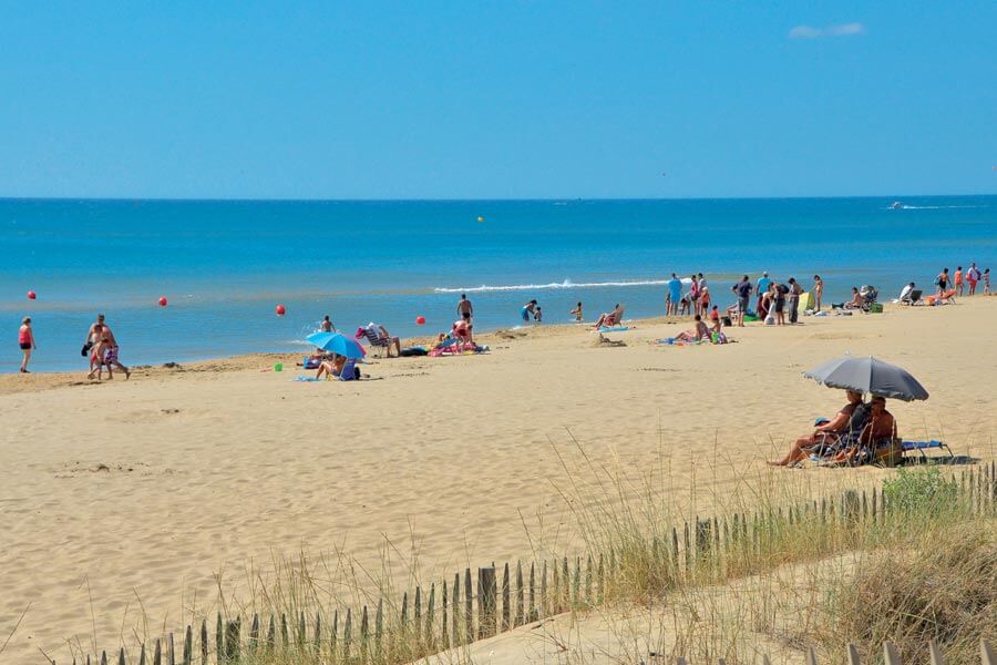 Plage Marseillan : Camping La Créole Marseillan Plage