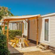 Location mobil home climatise 4 personnes a Marseillan Plage