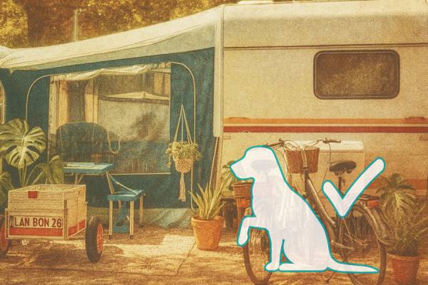 Retro-Chic-Wohnwagen von La Créole