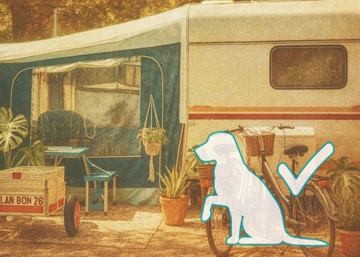 Retro-Chic-Wohnwagen von La Créole